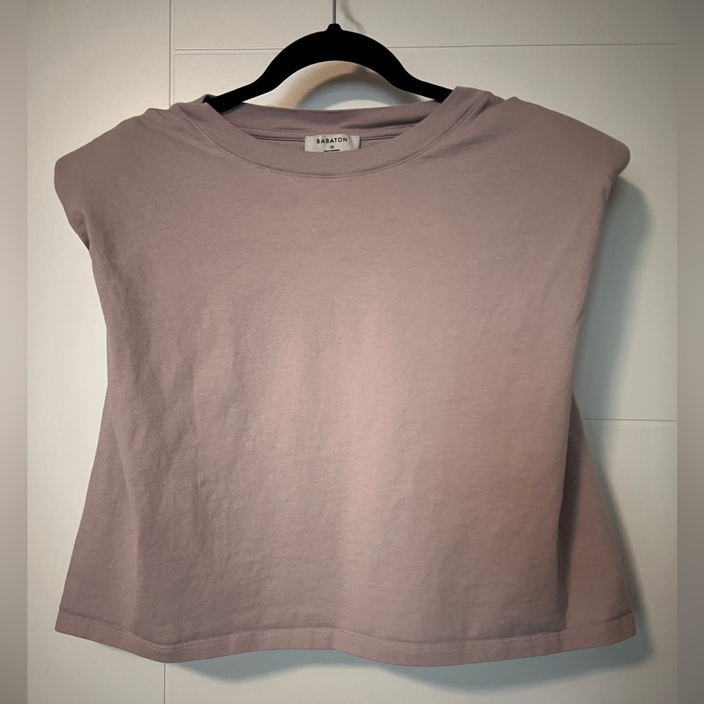 Babaton (Aritzia) Shoulder Pad Tank Top